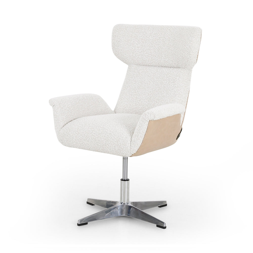 Liam Desk Chair - Cream
