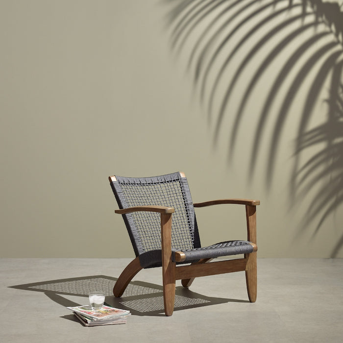 Novato Outdoor Chair-Natural Eucalyptus