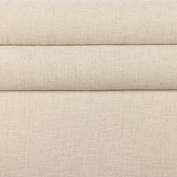 Cream Colored Performance Fabric Bed