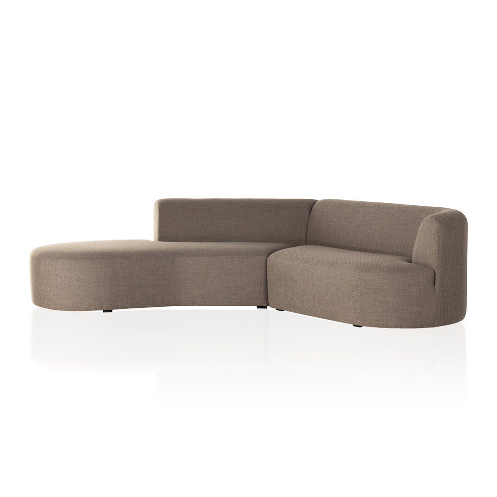 2 PC Sectional - Mink
