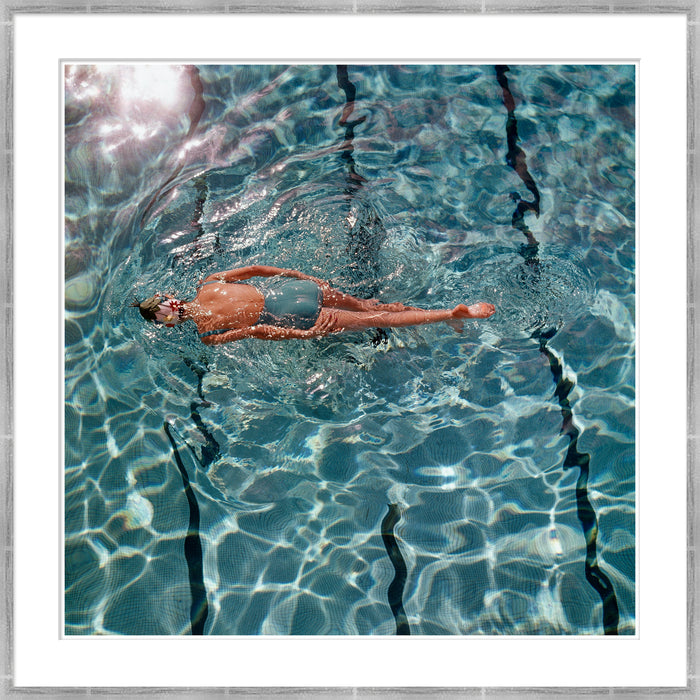 Glamour Magazine, "Woman in Swimming Pool", Fred Lyon, June 1960