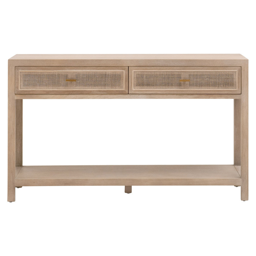 Cane 2-Drawer Console