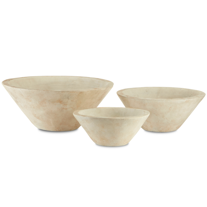 Cottage Beige Bowl Set of 3