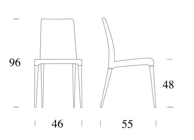 Aragona Dining Chair Gray Velvet