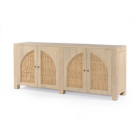 Natural Wood Sideboard