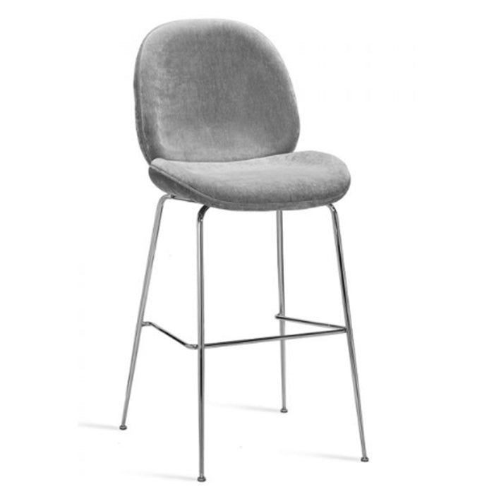 Luna Bar Stool - Ocean Grey