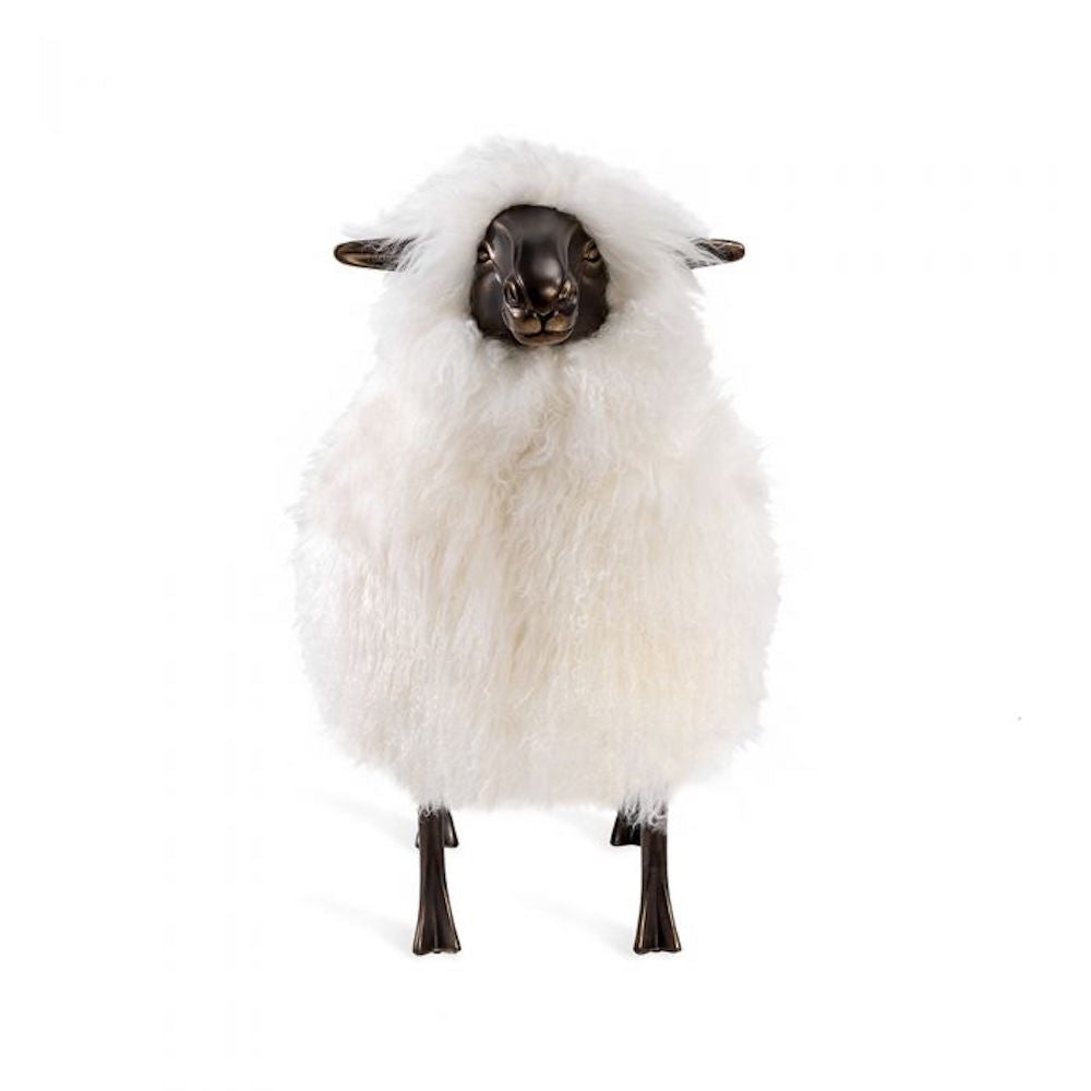 Phillippe Sheep Sculpture - Ivory