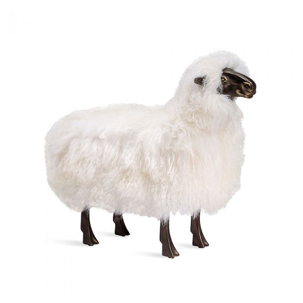 Phillippe Sheep Sculpture - Ivory
