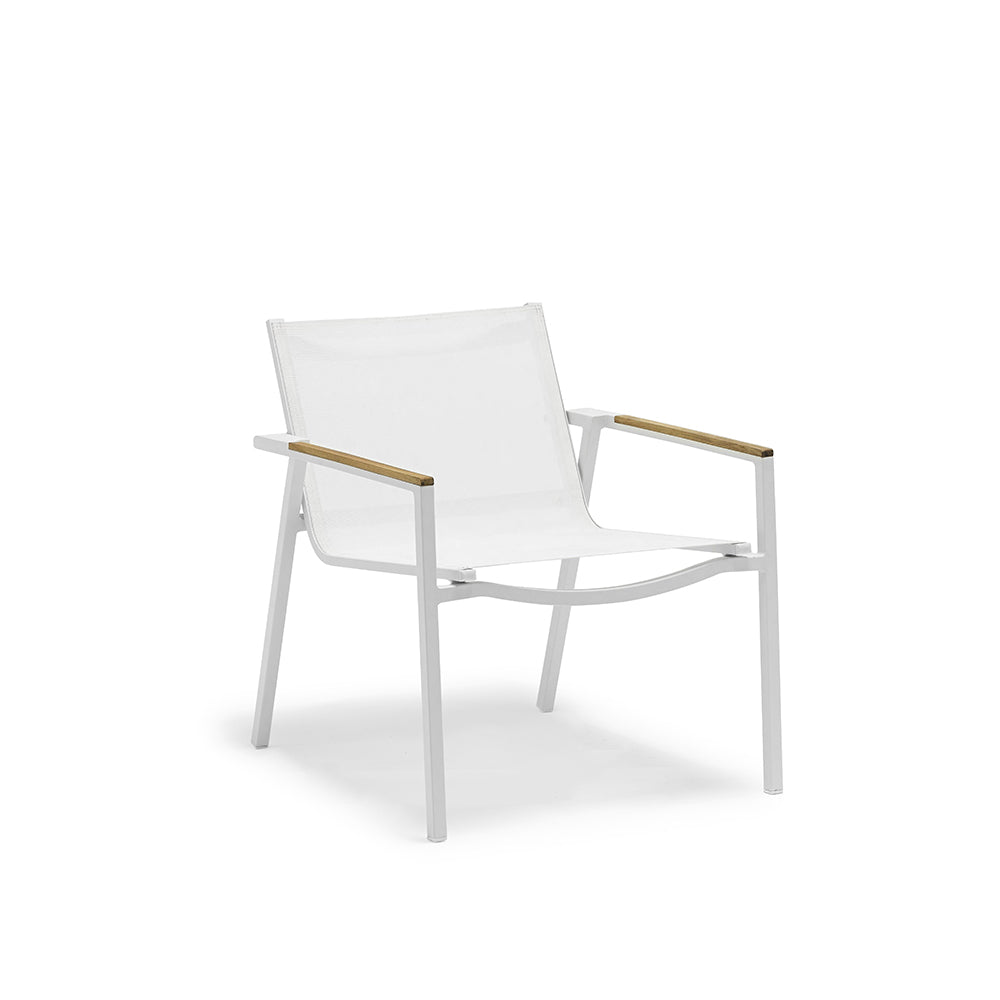 Ella Occasional Chair with Teak Arms