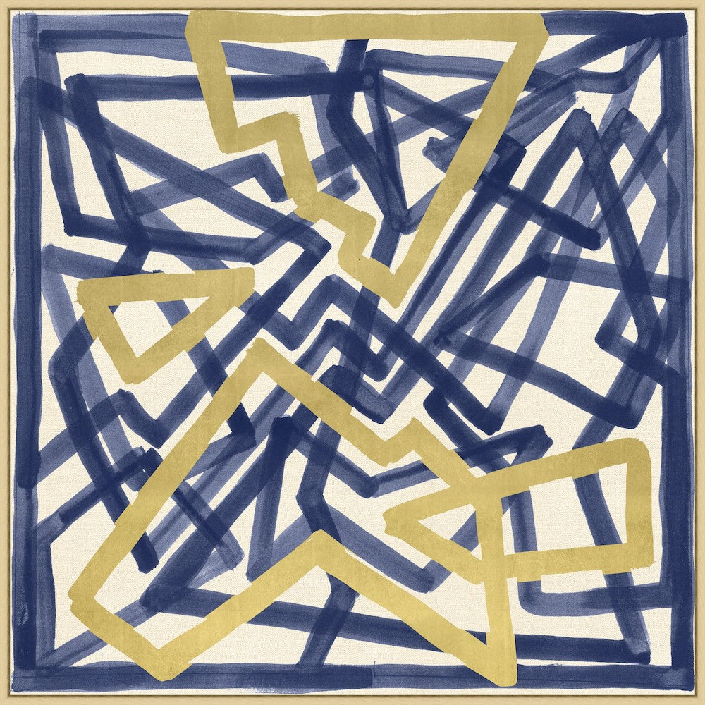 Golden Blue Maze 4