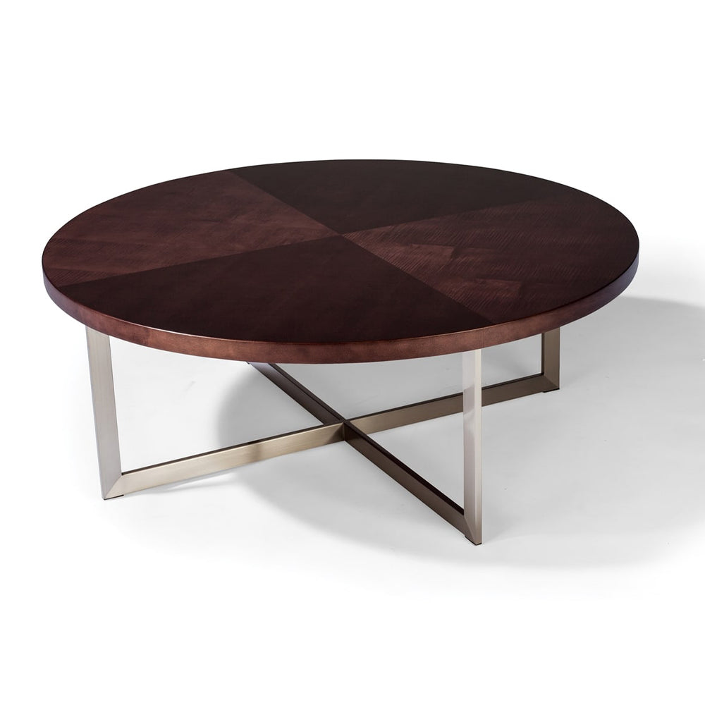 Mabel Maple Round Cocktail Table